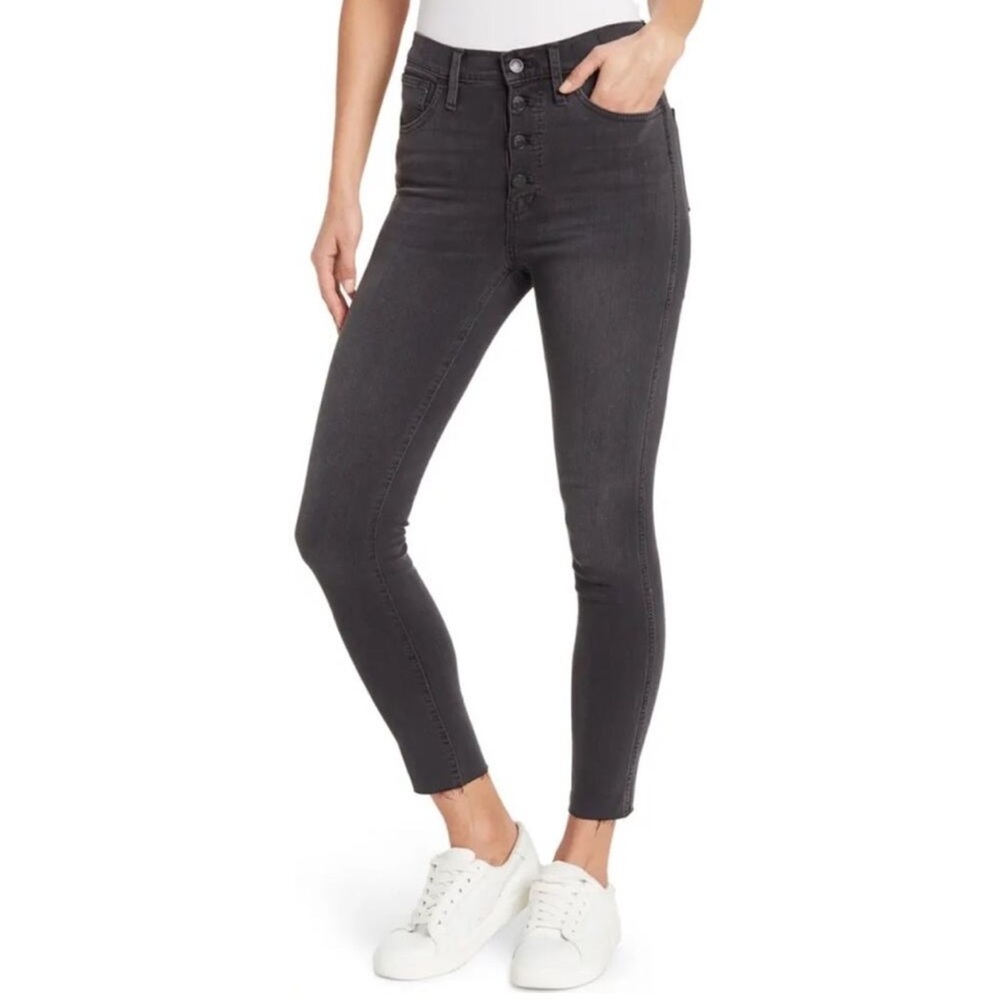 Madewell 10" High Rise Skinny Jeans Mathias Wash Size 31